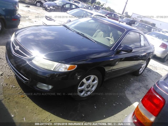 2T1CF28P9XC185125 - 1999 TOYOTA CAMRY SOLARA SE/SLE შავი ფოტო 2