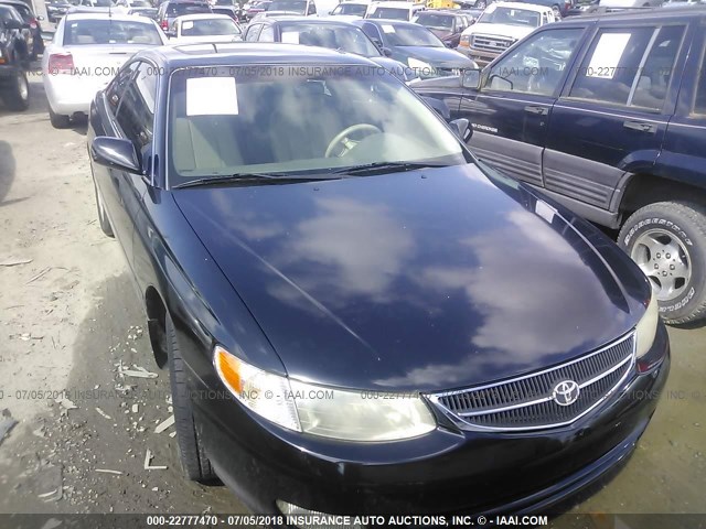 2T1CF28P9XC185125 - 1999 TOYOTA CAMRY SOLARA SE/SLE BLACK photo 6