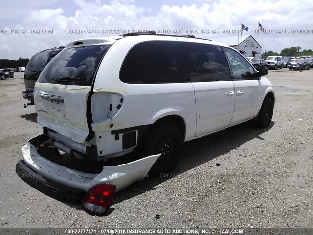 2A4GP44R17R261836 - 2007 CHRYSLER TOWN & COUNTRY LX WHITE photo 4