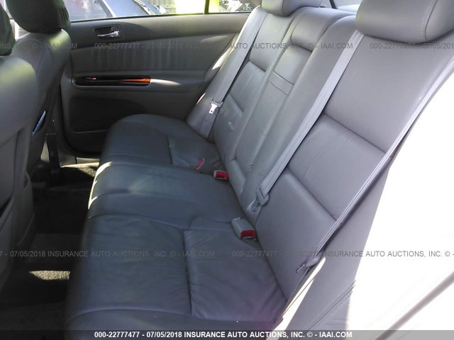 4T1BF32K82U506089 - 2002 TOYOTA CAMRY LE/XLE/SE 银色 照片 8