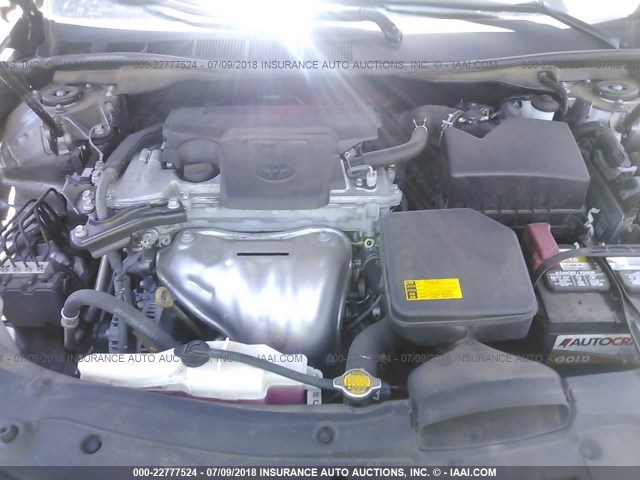 4T1BF1FK3EU329468 - 2014 TOYOTA CAMRY L/SE/LE/XLE 银色 照片 10