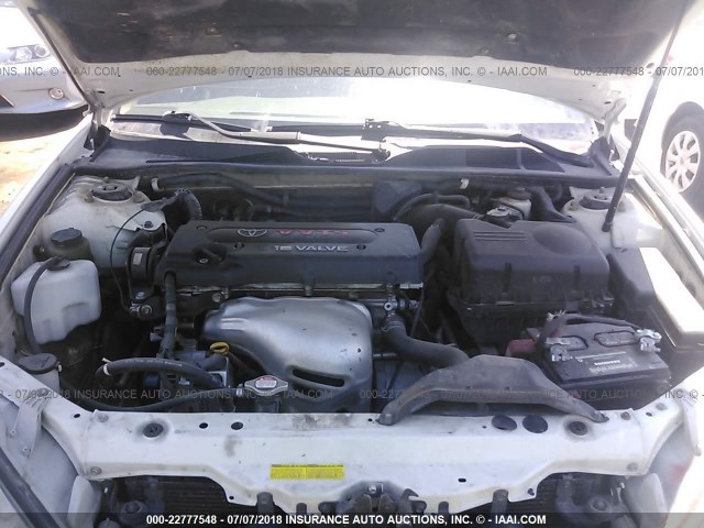 4T1BE32K73U258146 - 2003 TOYOTA CAMRY LE/XLE/SE 白色 照片 10