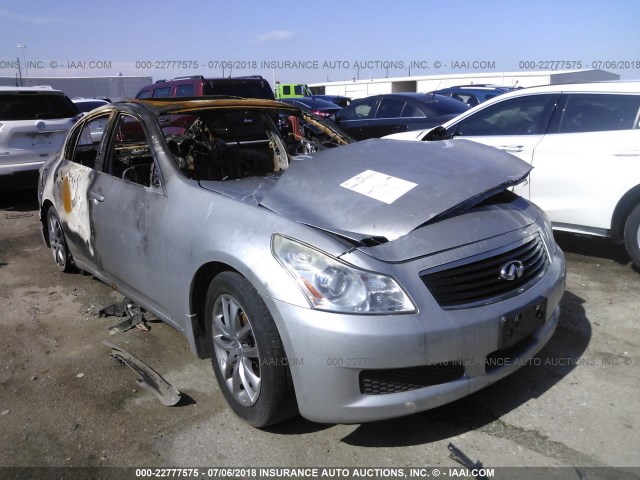 JNKCV61E29M014613 - 2009 INFINITI G37 JOURNEY/SPORT SILVER photo 1