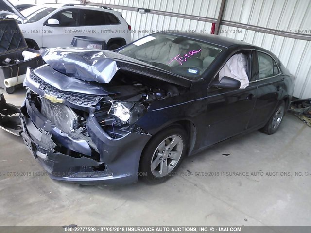 1G11B5SL4EF188022 - 2014 CHEVROLET MALIBU LS 蓝色 照片 2