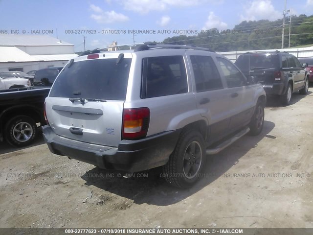 1J4GW48S04C200420 - 2004 JEEP GRAND CHEROKEE LAREDO/COLUMBIA/FREEDOM 银色 照片 4