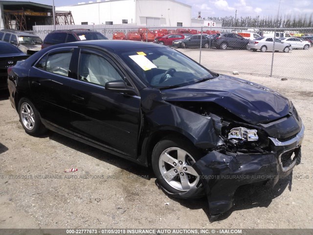 1G11B5SL2EF114601 - 2014 CHEVROLET MALIBU LS ნაცრისფერი ფოტო 1