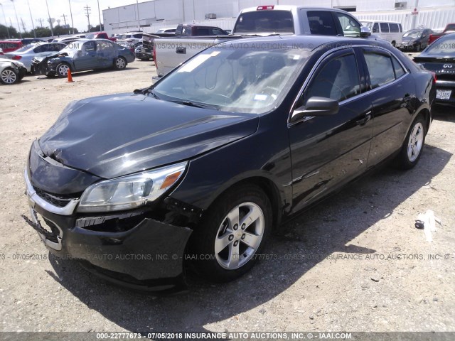 1G11B5SL2EF114601 - 2014 CHEVROLET MALIBU LS ნაცრისფერი ფოტო 2