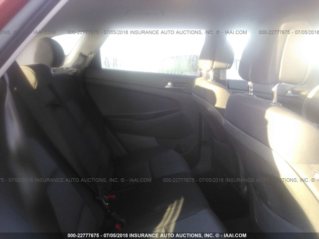KM8J33A44HU260576 - 2017 HYUNDAI TUCSON LIMITED/SPORT AND ECO/SE ORANGE photo 8