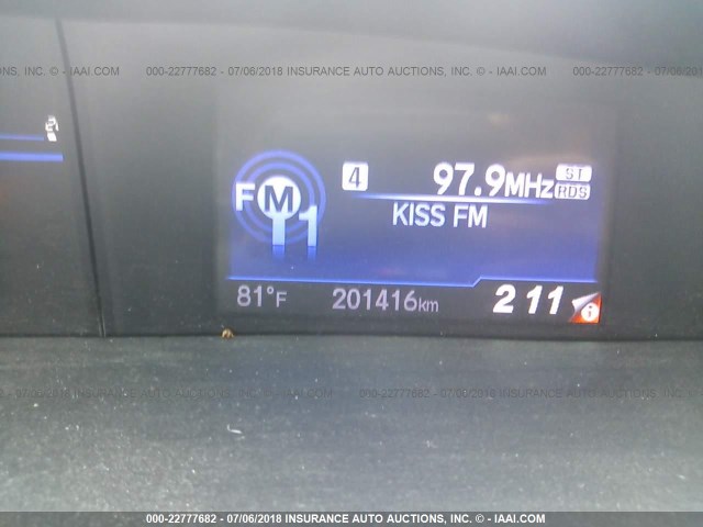 19XFB2F95CE038311 - 2012 HONDA CIVIC EXL SILVER photo 7