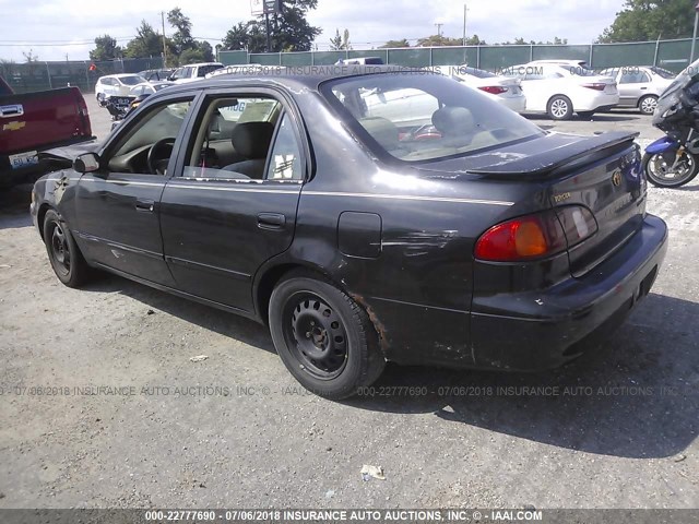 2T1BR18E4WC018133 - 1998 TOYOTA COROLLA VE/CE/LE 黑色 照片 3
