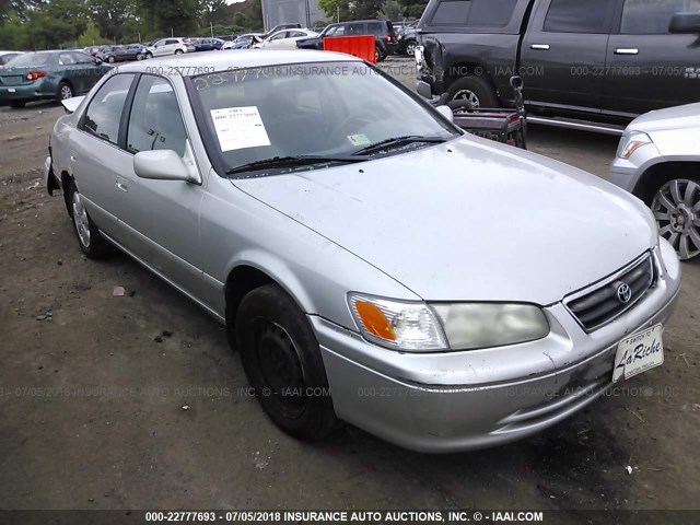 4T1BG22K41U084165 - 2001 TOYOTA CAMRY CE/LE/XLE SILVER photo 1