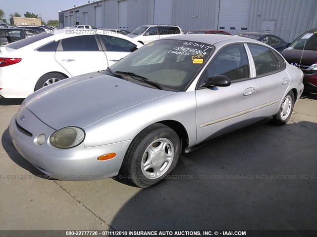 1FALP51U8VA294343 - 1997 FORD TAURUS G SILVER photo 2