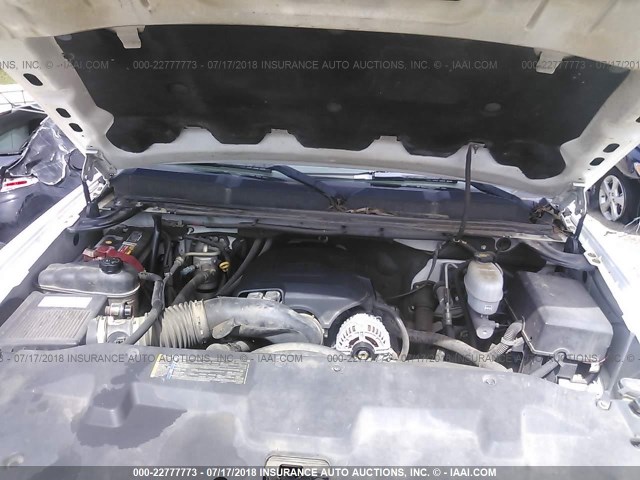 1GCHC23K28F110611 - 2008 CHEVROLET SILVERADO C2500 HEAVY DUTY WHITE photo 10