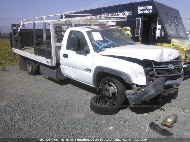 1GBJC34D17E186109 - 2007 CHEVROLET SILVERADO C3500 WHITE photo 1