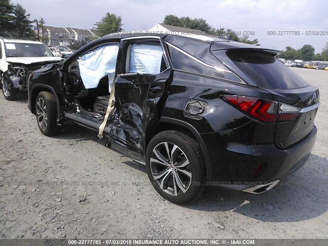 2T2BZMCA3GC034911 - 2016 LEXUS RX 350/BASE/F SPORT BLACK photo 3