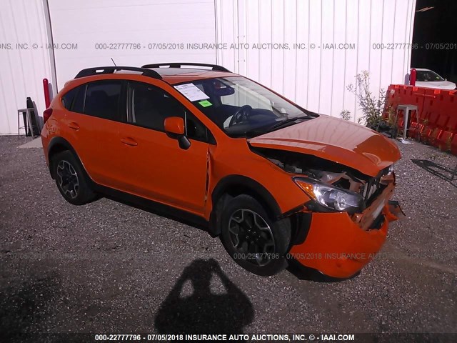 JF2GPAVC1D2901246 - 2013 SUBARU XV CROSSTREK 2.0 PREMIUM ORANGE photo 1