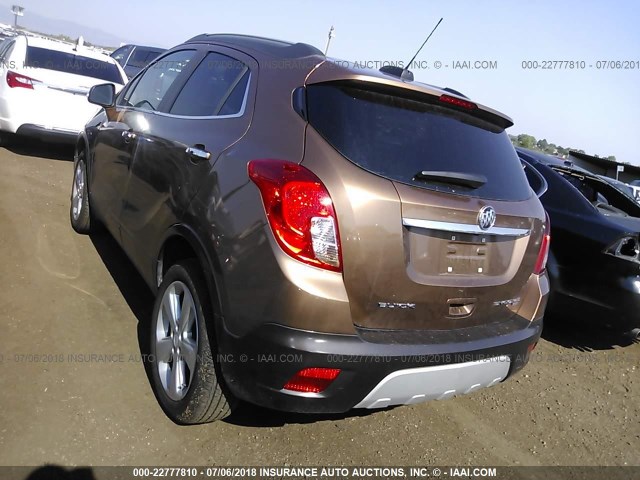 KL4CJFSB8GB535548 - 2016 BUICK ENCORE CONVENIENCE 棕色 照片 3