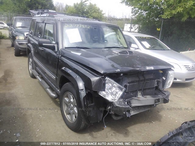 1J8HG58246C285528 - 2006 JEEP COMMANDER LIMITED GREEN photo 1