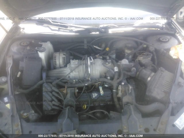 2G2WR524X41129794 - 2004 PONTIAC GRAND PRIX GTP BLACK photo 10