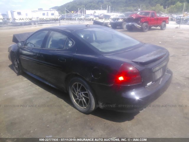 2G2WR524X41129794 - 2004 PONTIAC GRAND PRIX GTP BLACK photo 3