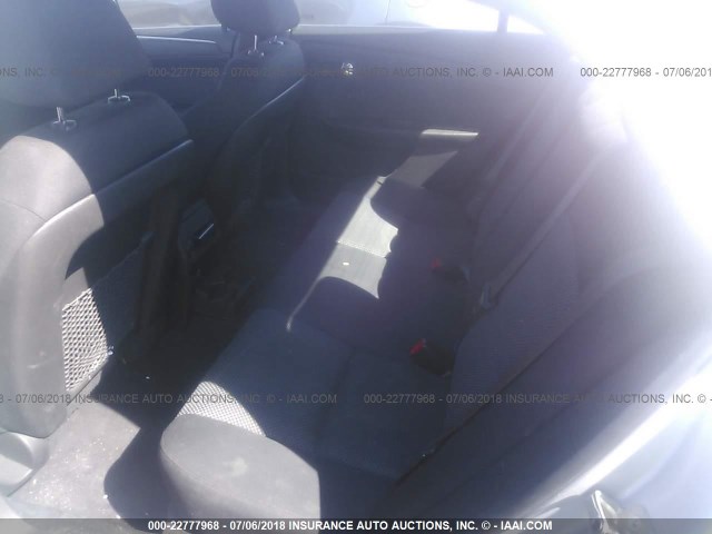 1G1ZC5E16BF197360 - 2011 CHEVROLET MALIBU 1LT SILVER photo 8