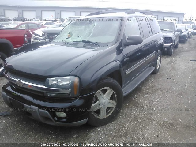 1GNET16S626114569 - 2002 CHEVROLET TRAILBLAZER EXT BLACK photo 2