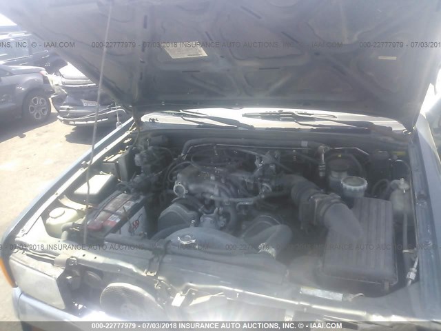 4S6CM58V4V4412424 - 1997 HONDA PASSPORT EX/LX 绿色 照片 10