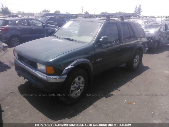 4S6CM58V4V4412424 - 1997 HONDA PASSPORT EX/LX 绿色 照片 2