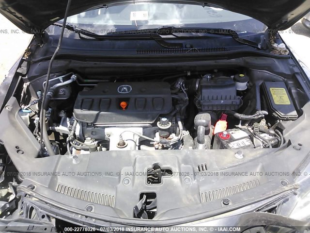 19VDE1F73DE008760 - 2013 ACURA ILX 20 TECH GRAY photo 10