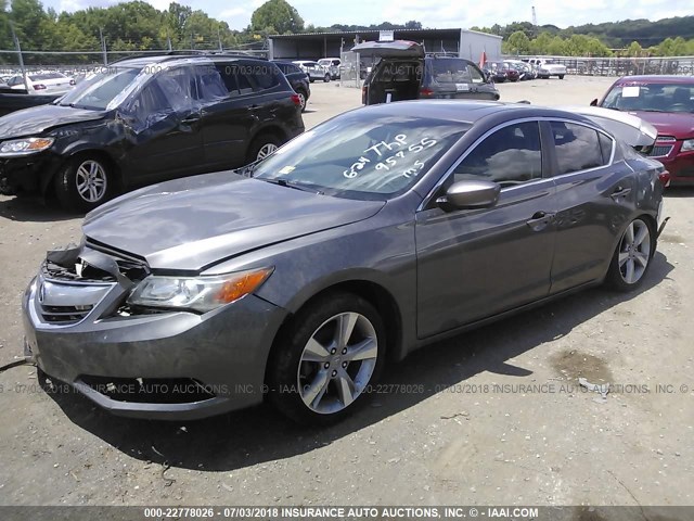 19VDE1F73DE008760 - 2013 ACURA ILX 20 TECH GRAY photo 2