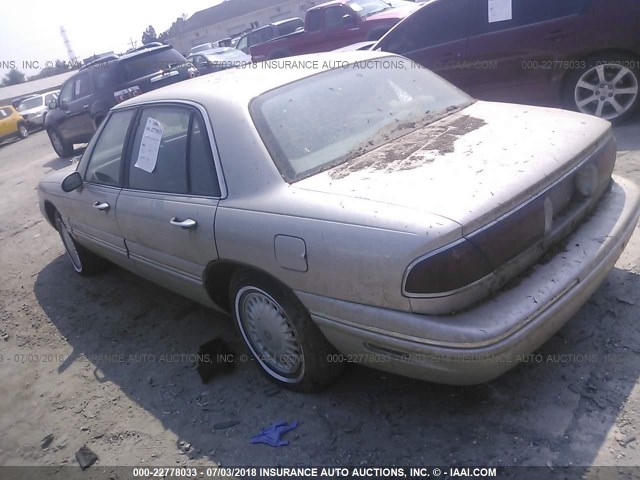 1G4HR52K9VH547678 - 1997 BUICK LESABRE LIMITED SILVER photo 3