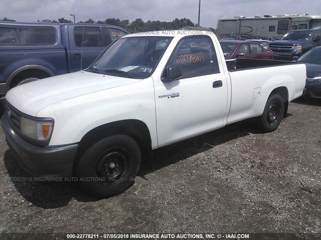 JT4JM11D0T0013478 - 1996 TOYOTA T100 WHITE photo 2