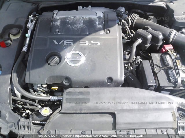 1N4BA41E95C831516 - 2005 NISSAN MAXIMA SE/SL GRAY photo 10