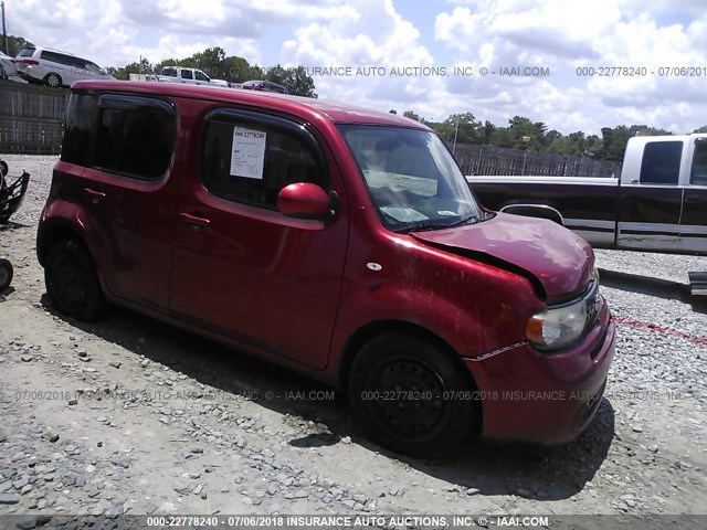 JN8AZ2KR5AT161787 - 2010 NISSAN CUBE S/SL/KROM BURGUNDY photo 1