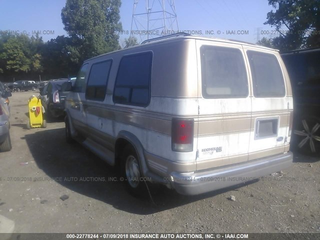 1FDEE14H2THB29839 - 1996 FORD ECONOLINE E150 VAN WHITE photo 3