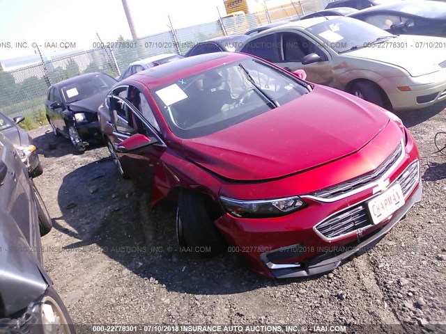 1G1ZH5SX5GF299802 - 2016 CHEVROLET MALIBU PREMIER RED photo 6