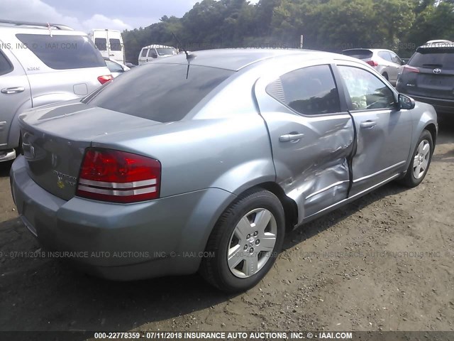 1B3CC4FB5AN167092 - 2010 DODGE AVENGER SXT GRAY photo 4