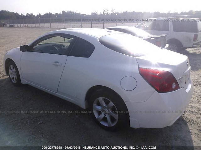 1N4AL24E78C157277 - 2008 NISSAN ALTIMA 2.5S WHITE photo 3