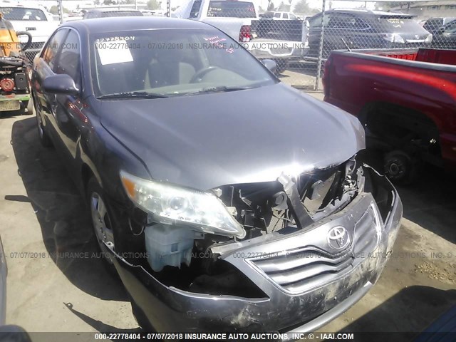 4T1BF3EK5AU071722 - 2010 TOYOTA CAMRY SE/LE/XLE GRAY photo 1