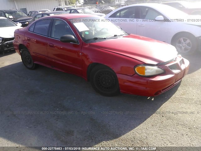 1G2NF52F73C260017 - 2003 PONTIAC GRAND AM SE1 RED photo 1