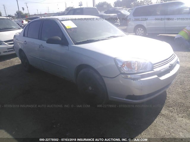 1G1ZT52845F316030 - 2005 CHEVROLET MALIBU LS 银色 照片 1
