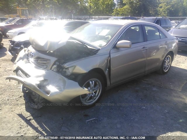 4T1BE46K78U213778 - 2008 TOYOTA CAMRY CE/LE/XLE/SE TAN photo 2