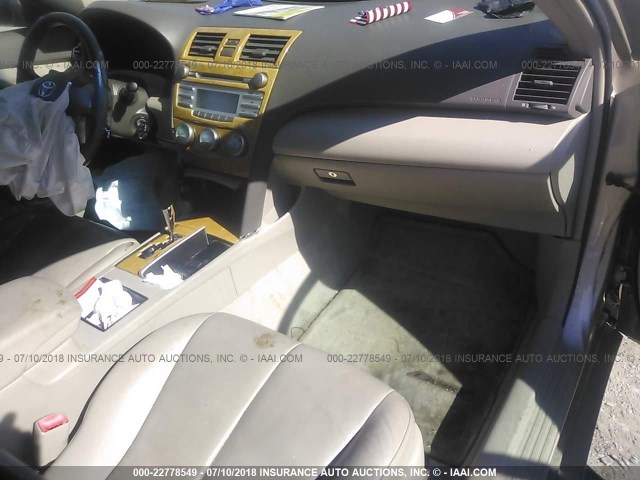 4T1BE46K78U213778 - 2008 TOYOTA CAMRY CE/LE/XLE/SE TAN photo 5