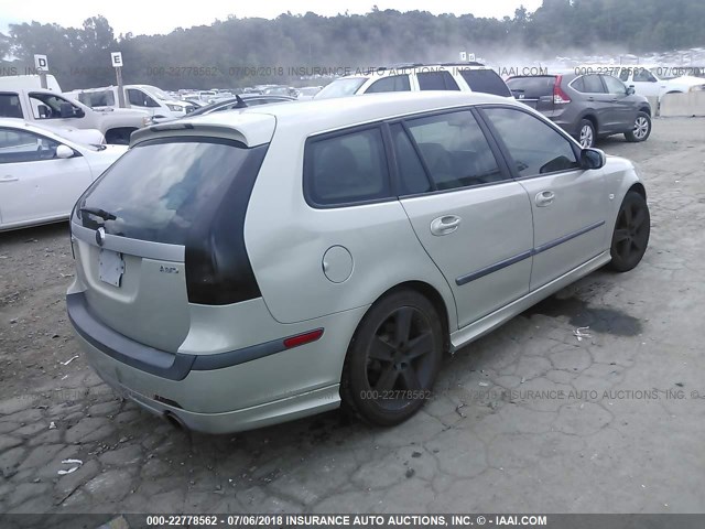 YS3FH51U061148260 - 2006 SAAB 9-3 AERO BEIGE photo 4