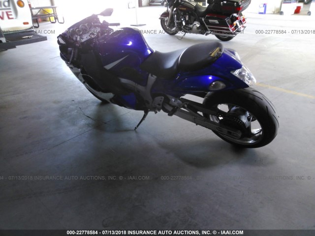 JS1GX72A982105123 - 2008 SUZUKI GSX1300 R BLUE photo 3