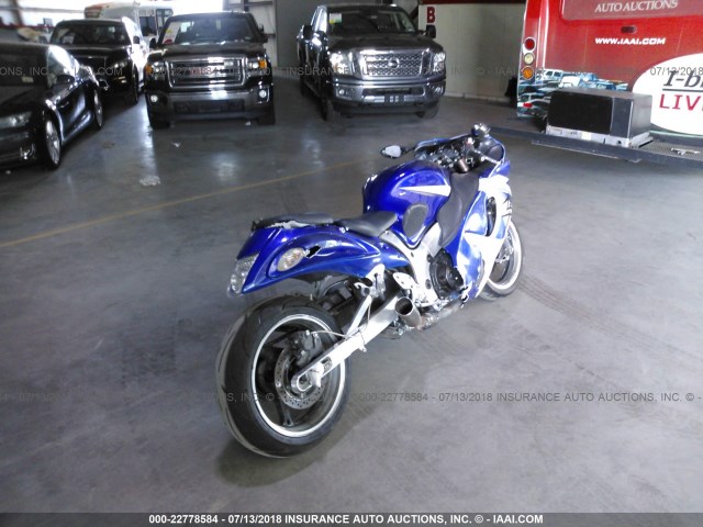 JS1GX72A982105123 - 2008 SUZUKI GSX1300 R BLUE photo 4