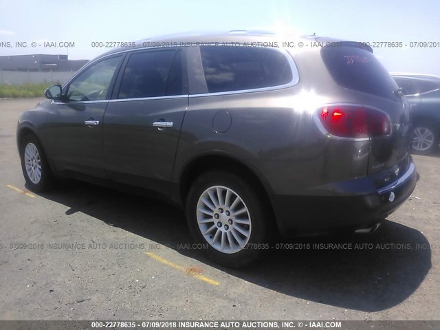 5GALVBED3AJ253381 - 2010 BUICK ENCLAVE CXL 棕色 照片 3
