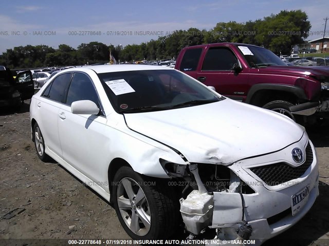 4T1BK3EK6AU607444 - 2010 TOYOTA CAMRY SE/LE/XLE 白色 照片 1