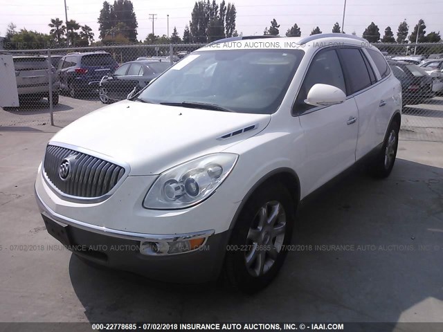 5GAEV23788J118994 - 2008 BUICK ENCLAVE CXL Blanc photo 2