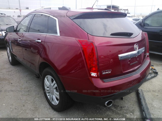 3GYFNBE32GS533071 - 2016 CADILLAC SRX LUXURY COLLECTION RED photo 3